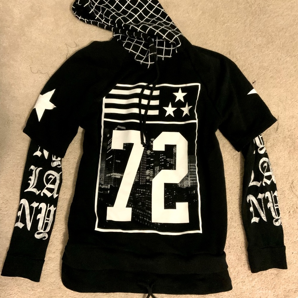 H&M limited Edition Design LA/NY Hoodie